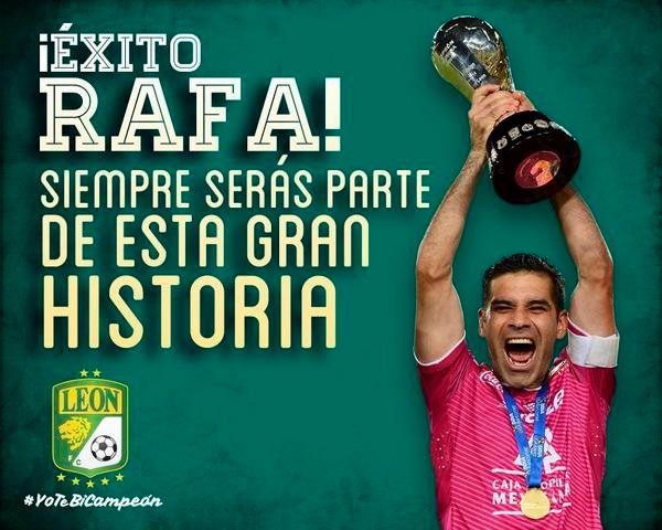Rafael Márquez será el segundo mexicano en jugar en Italia. Foto: @clubleonfc