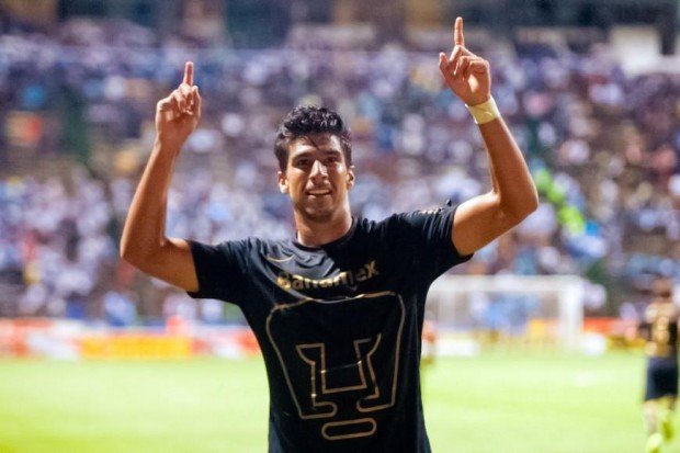Eduardo Herrera marcó el doblete de la victoria. Foto: Club Universidad